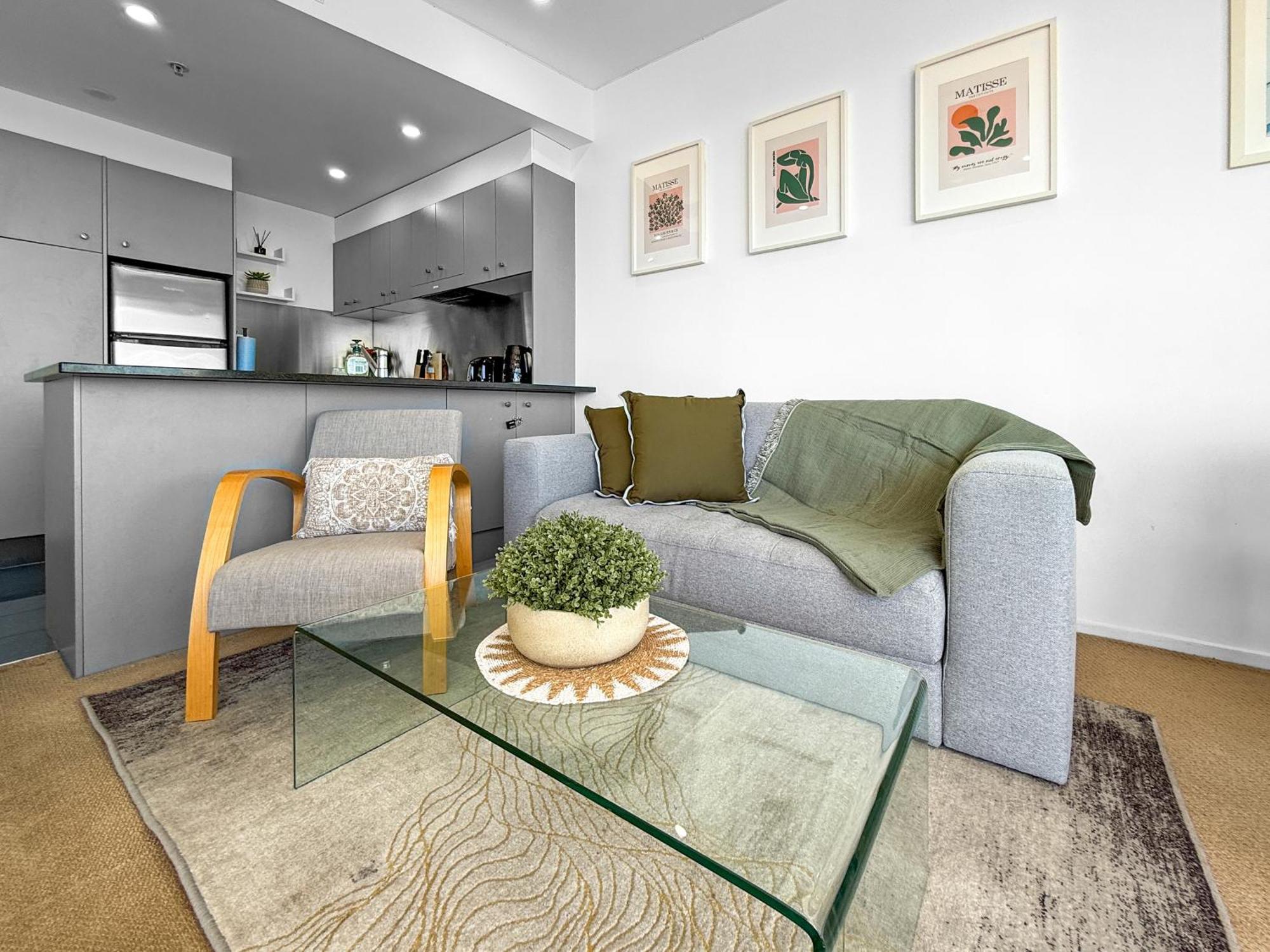 Le Mirage- Stylish, Central Apartment With Pools, Sauna, More Auckland Luaran gambar